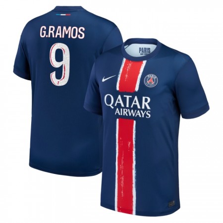 Paris Saint-Germain Goncalo Ramos 9 Domácí 2024-25 - Fotbalové Dresy (S/S) Paris Saint-Germain Goncalo Ramos 9 Domácí 2024-25 - Fotbalové Dresy (S/S)